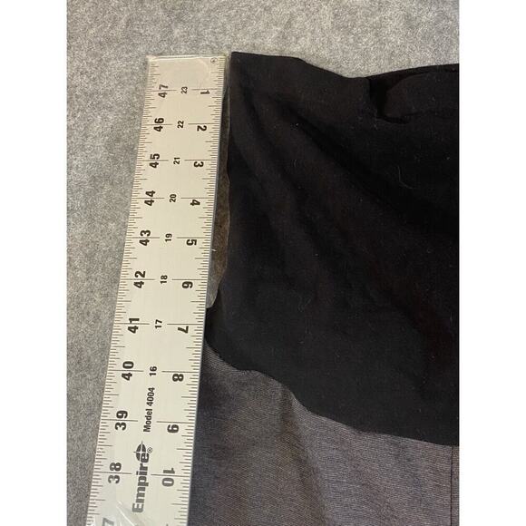 Oh Baby Motherhood Pants Womens Size Large Grey Stretch Flare - Picture 6 of 11